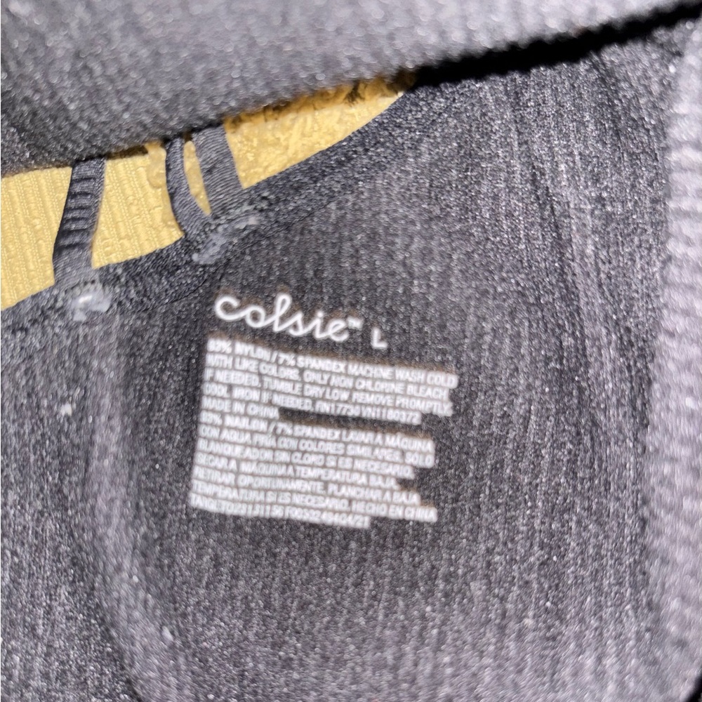 Colsie Black Knit Top - Picture 3 of 3